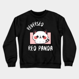 Reversed Red Panda Crewneck Sweatshirt